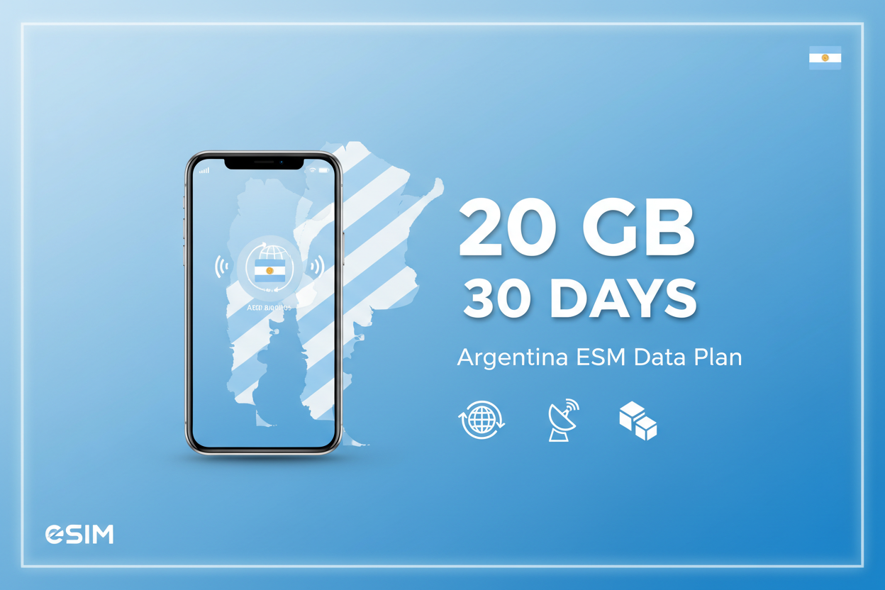 ARGENTINA 20 GB 30 DAY