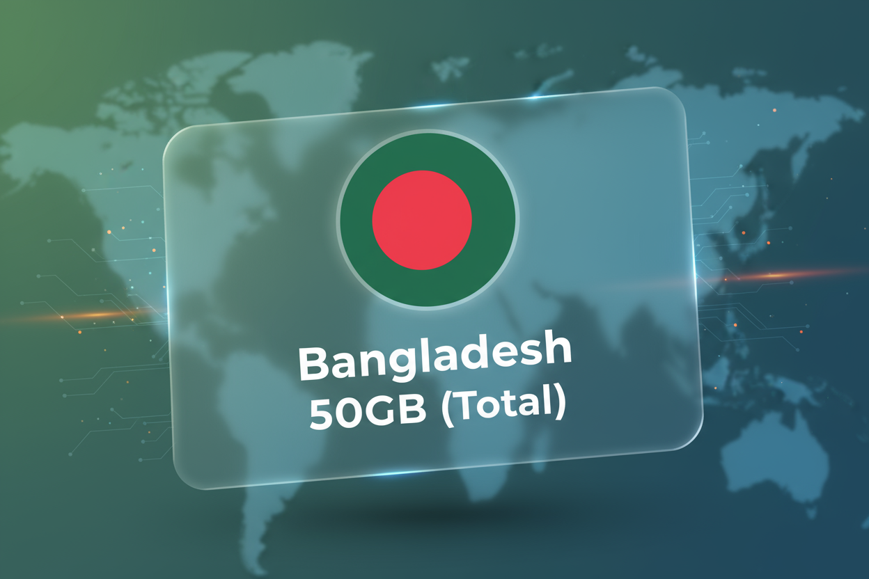 Bangaldesh-50GB(Total) with flag