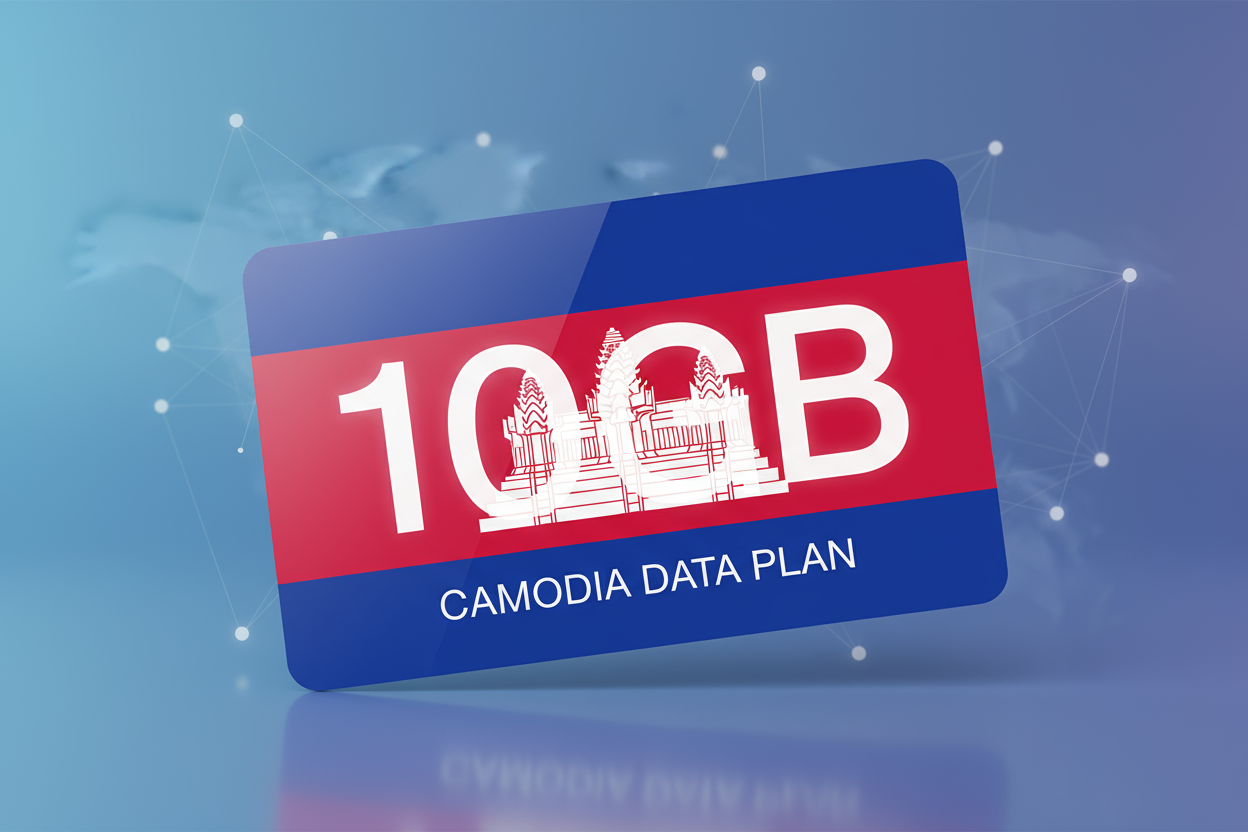 Cambodia-10GB(Total) with flag