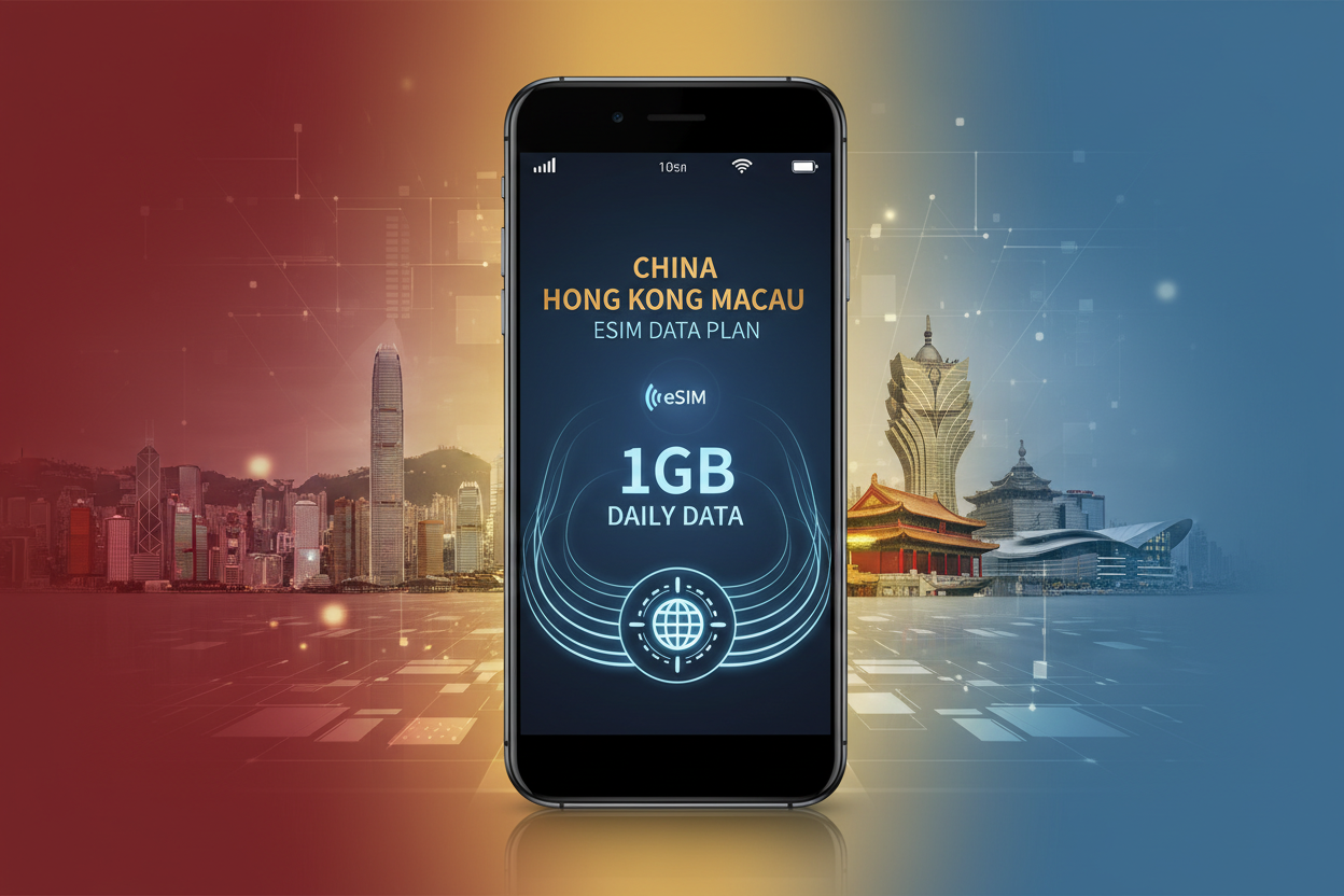 CHINA HONGKONG MACAU DAILY 1GB