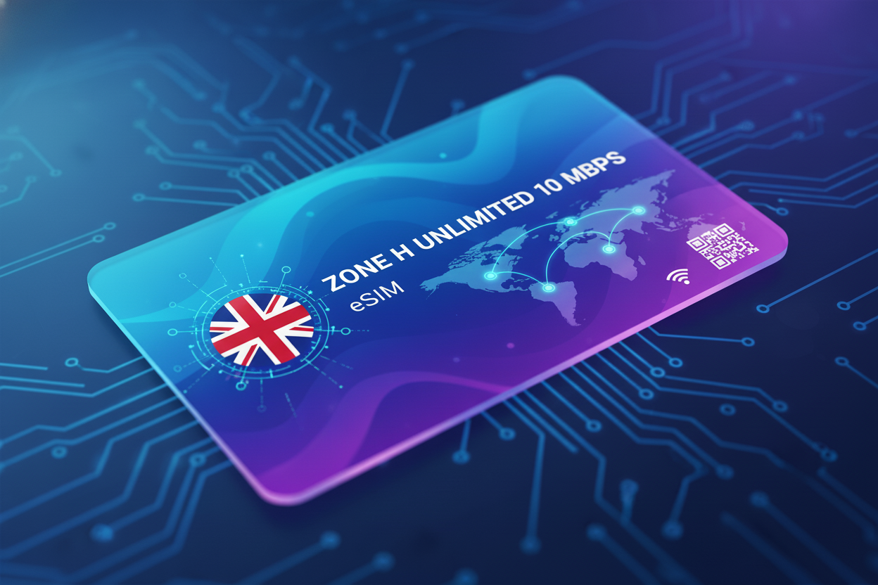 eSIM - JOYMulti-Region H (MAX) with flag