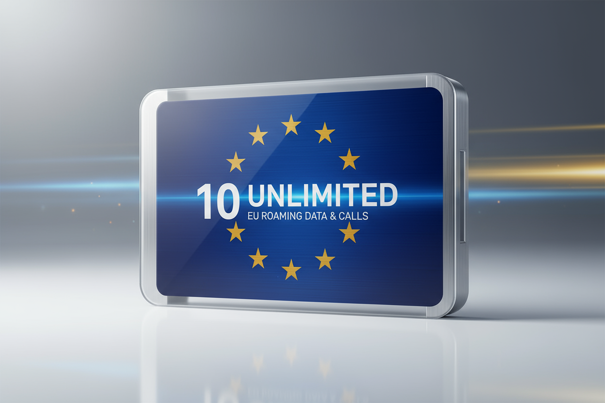 Europe A- combo pack-10 UNLIMITED with flag