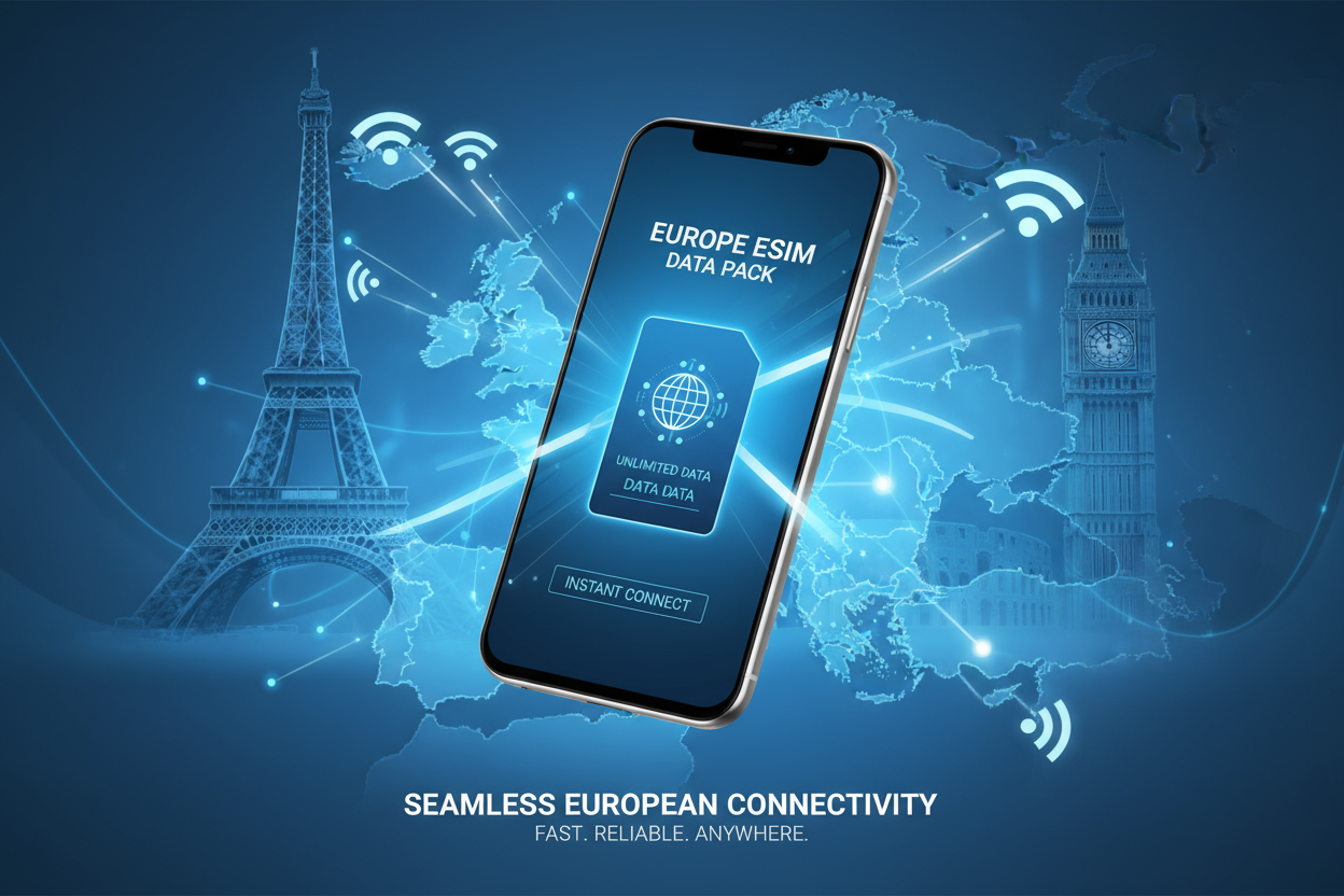 Europe esim data pack