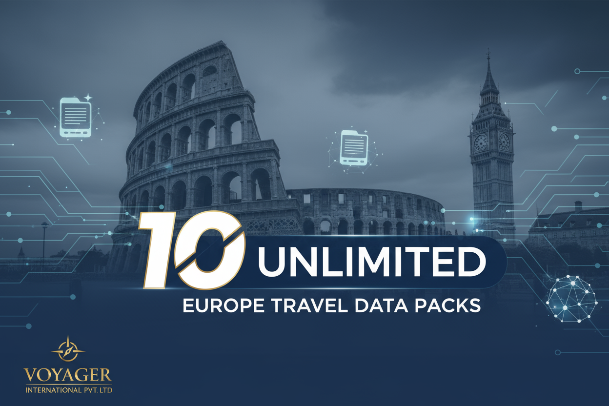 Europe  Packs- 10 UNLIMITED voyager international pvt ltd