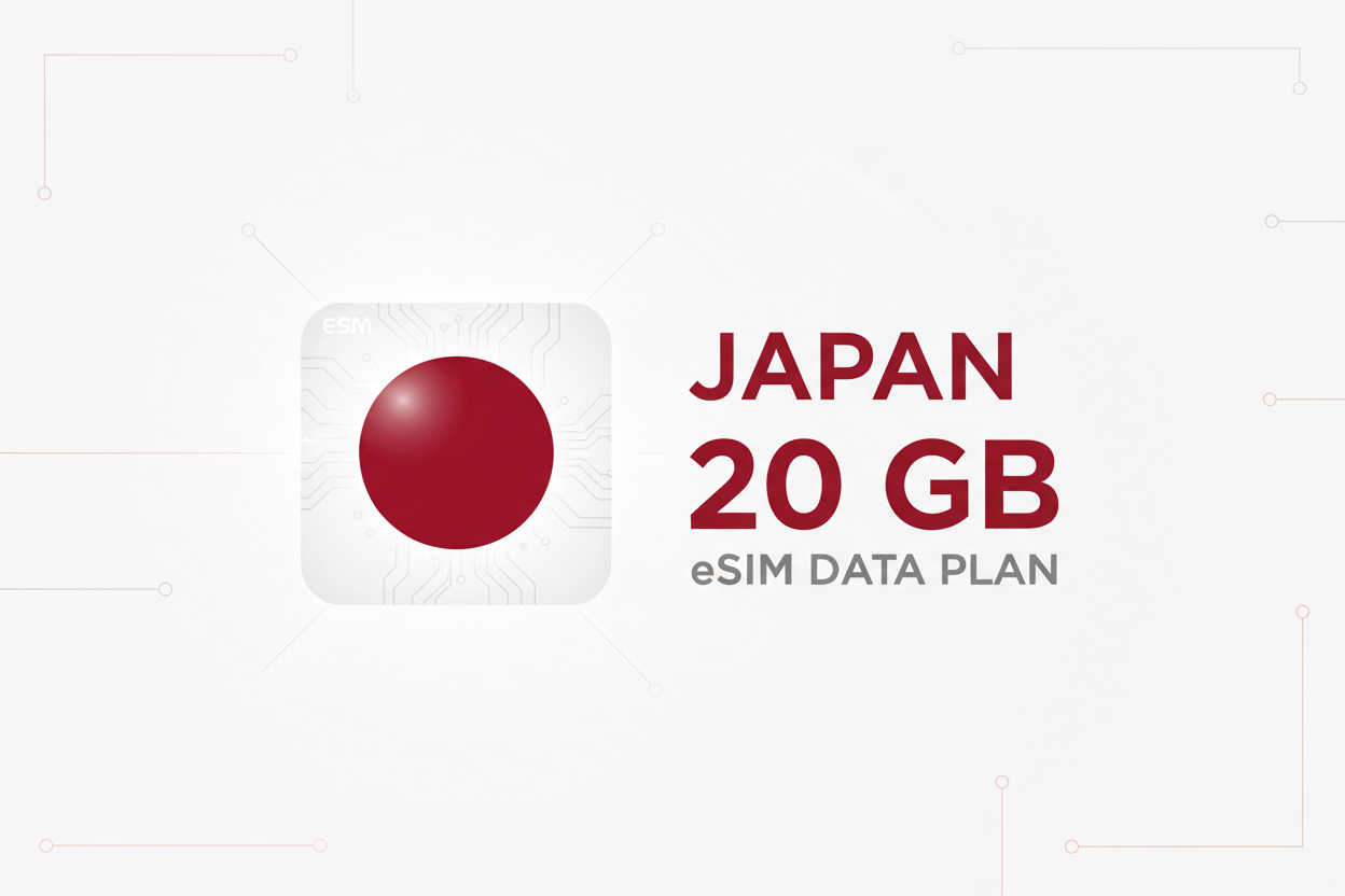 JAPAN 20 GB with flag