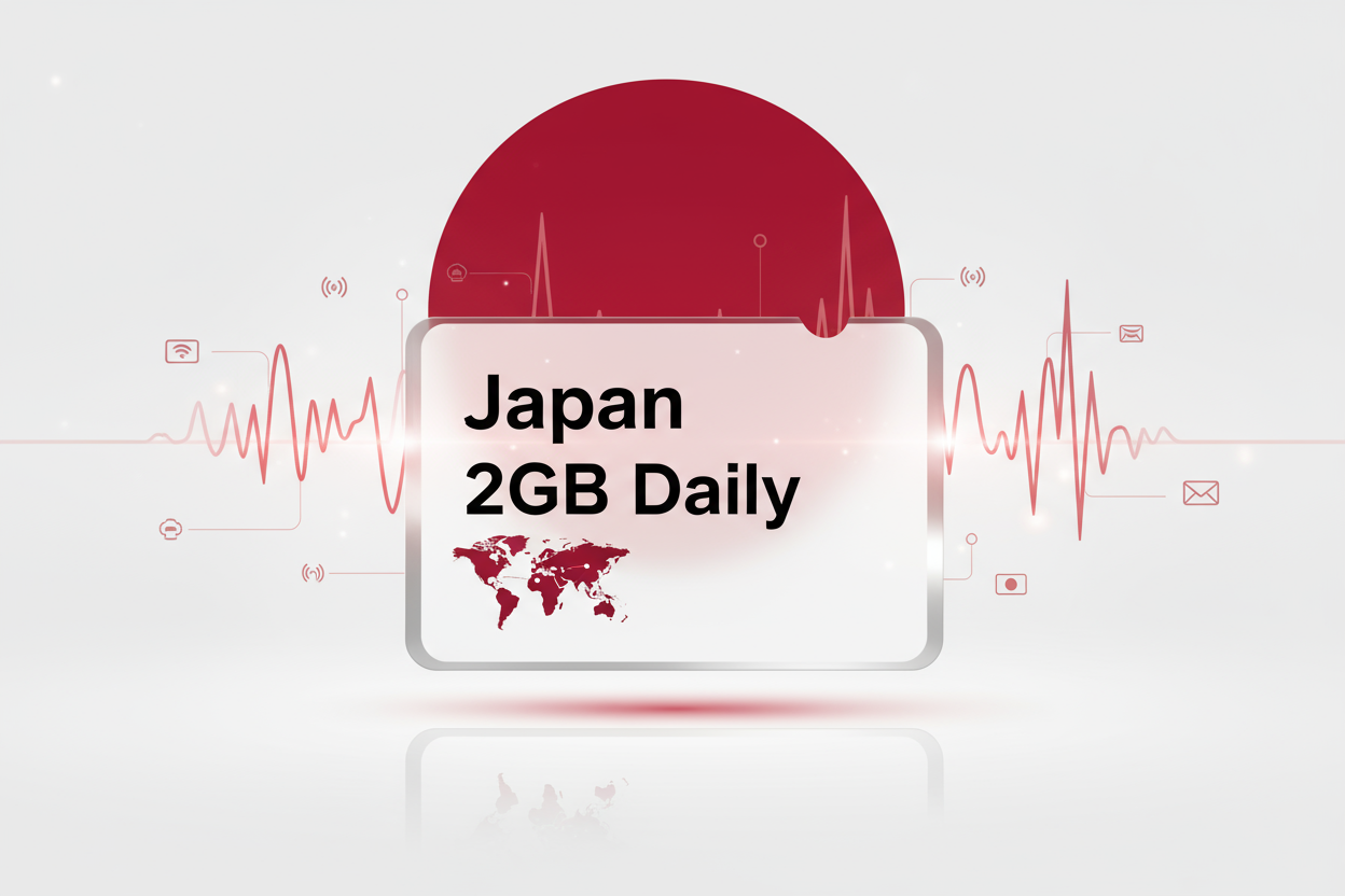 Japan-2GB(Daily) with flag