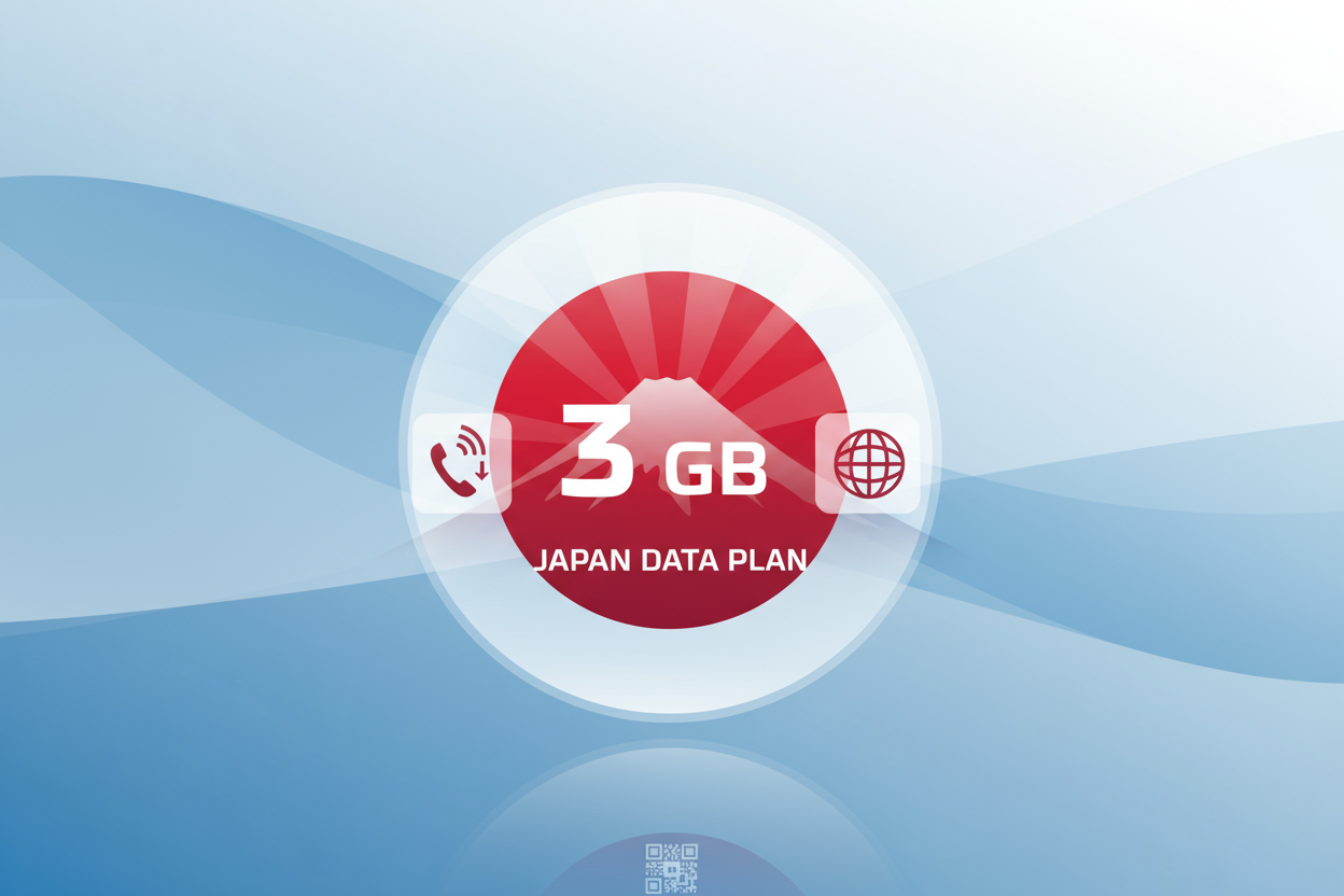 JAPAN 3 GB with flag