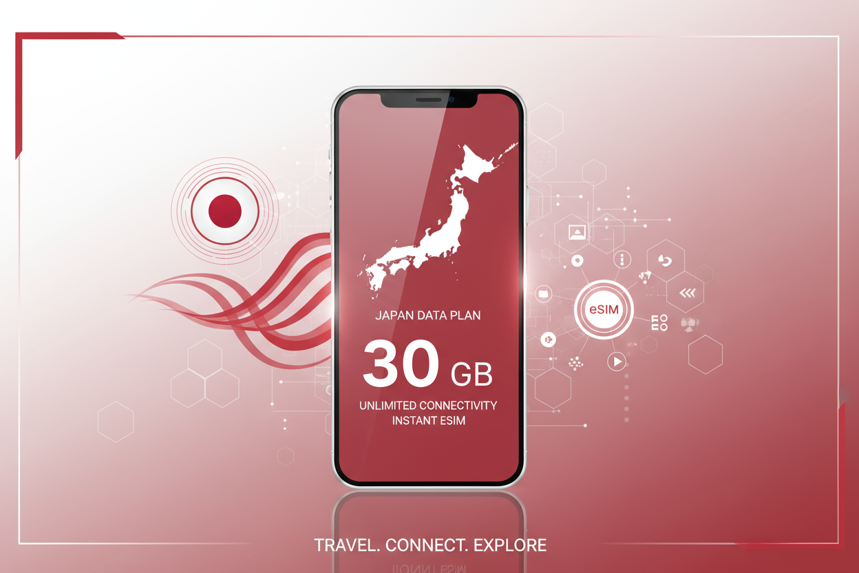 JAPAN 30 GB with flag
