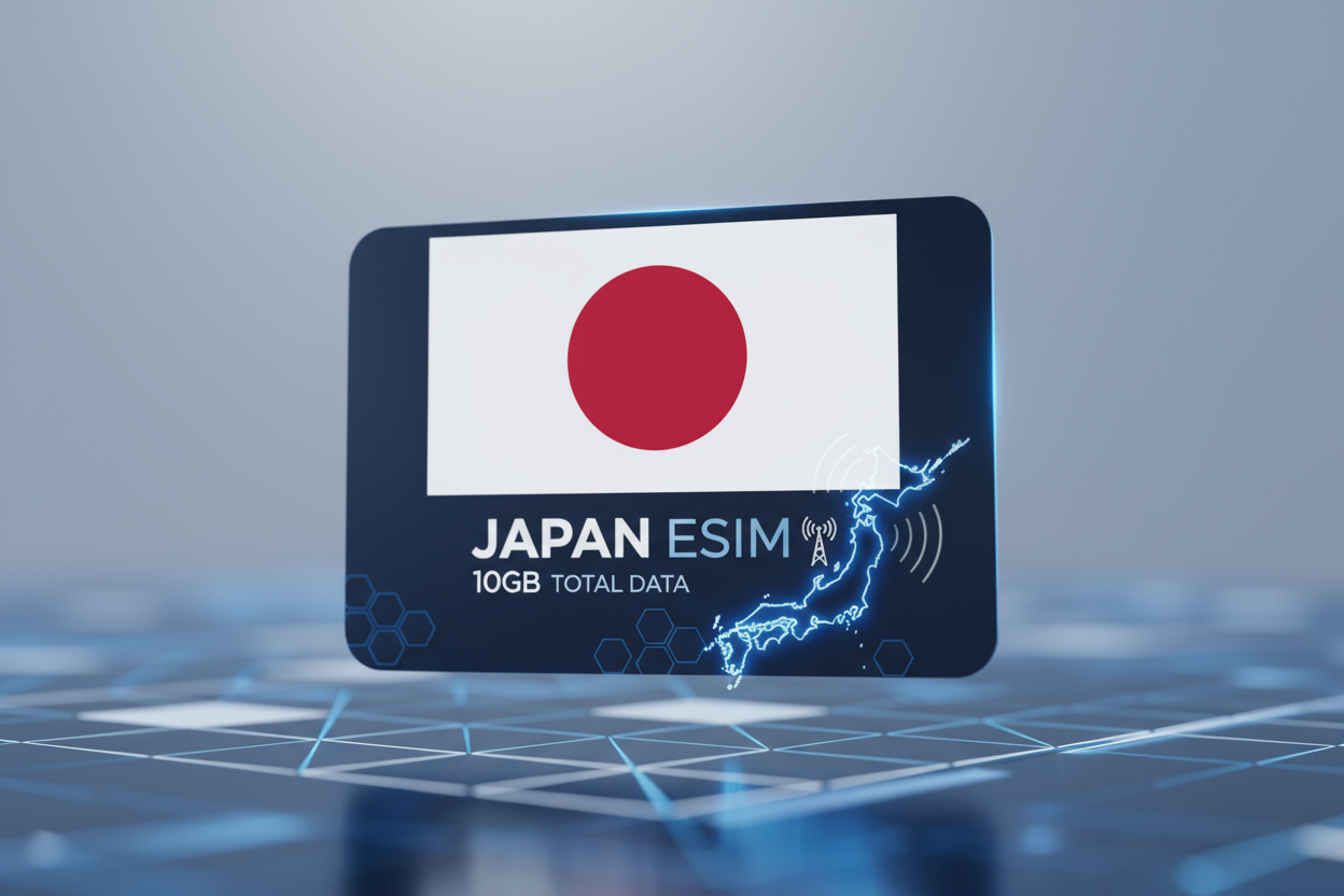 Japan-IIJ-10GB(Total) with flag