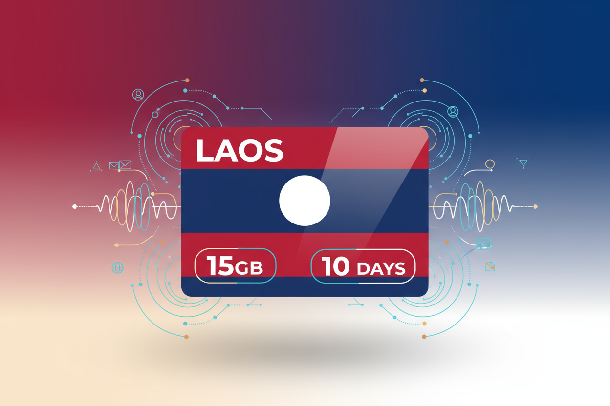 LAOS  15GB 10days WITH FLAG