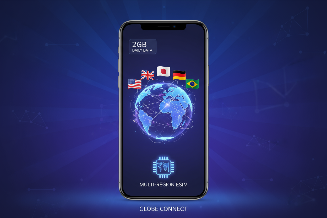 Multi-Region G-2GB (Daily) with flag