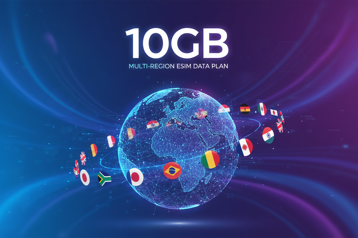 Multi-Region I - 10GB(Total) with flag