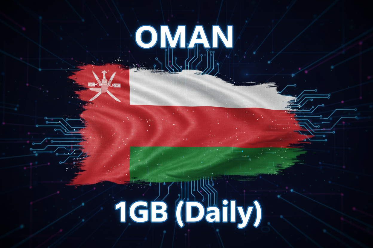 OMAN-1GB(Daily) WITH FLAG