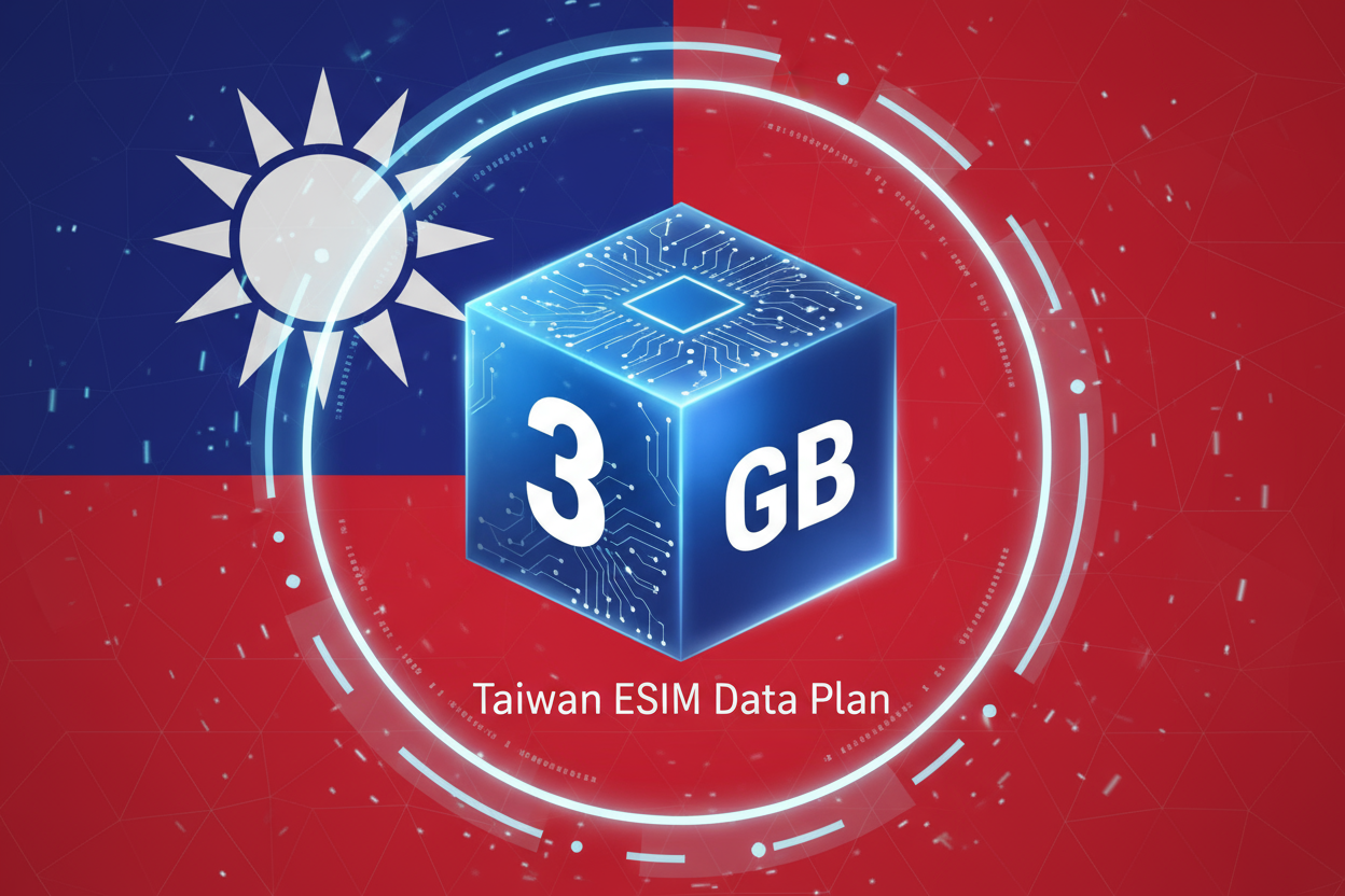 TAIWAN 3 GB with flag