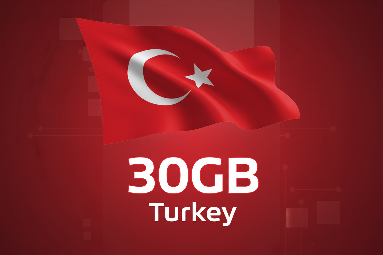 Turkey-30gb(total) with flag