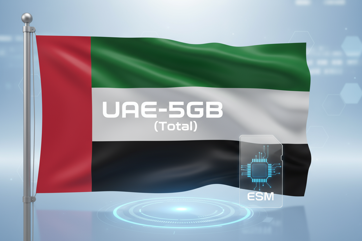 UAE-5GB(Total) with flag